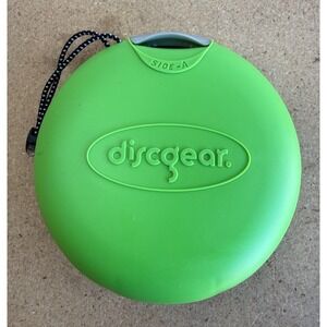 Discgear Selector Discus 22 CD Holder Hard Shell Carry Case Green